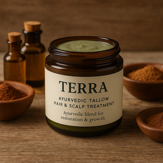 Terra Ayurvedic Tallow Hair & Scalp Treatment